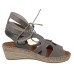 Andre Assous Women's Deanna In Pewter Brushed Suede
