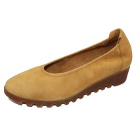 Arche Women's Lomiss In Camel Timber Leather