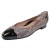 Beautifeel Women's Myla In Fall Taupe Reptile Printed Suede/Patent Leather