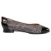 Beautifeel Women's Myla In Fall Taupe Reptile Printed Suede/Patent Leather
