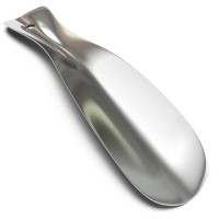 Just Our Shoes Shoe Horn In Silver Metal
