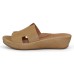 Lamour Des Pieds Women's Catiana In Lioness Nappa Leather