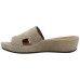 Lamour Des Pieds Women's Catiana In Taupe Kid Suede