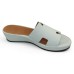 Lamour Des Pieds Women's Catiana In White Lamba Leather