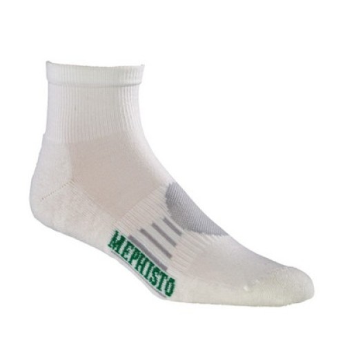 Mephisto Boca Mini Crew Sock In White