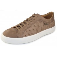 Mephisto Men's Carl Perf In Taupe Nomad Suede 25537