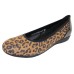 Mephisto Women's Emilie In Leopard Velours Suede/Black Patent Leather 13451/4200