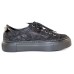 Mephisto Women's Gyna In Black Pixel Embossed Leather 20300/4200