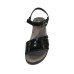 Naot Women's Current In Black Patent/Madras/Luster Leather