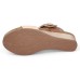 Naot Women's Dynasty In Pale Blush/Caramel/Rosegold Leather