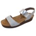 Naot Women's Emily In Gray Linen Leather