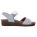 Naot Women's Emily In Gray Linen Leather