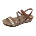 Naot Women's Hero In Radiant Gold/Arizona Tan/Golden Floral/Latte Brown Leather/Oily Brown Nubuck