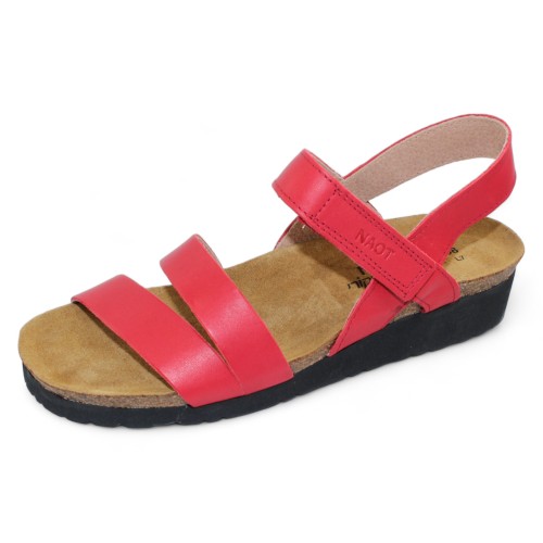 Naot Women's Kayla In Red Kiss Leather