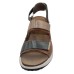 Naot Women's Odyssey In Arizona Tan/Latte Brown/Soft Ivory Leather