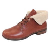 Naot Women's Pali In Soft Chestnut Leather