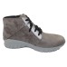 Naot Women's Polaris In Foggy Gray Leather/Gray Marble Suede/Mirror Leather