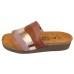 Naot Women's Portia In Mocha Rose/Soft Maple/Rose Gold Leather Combo