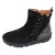 On Foot Women's 29707 In Black Suede/Patent Leather
