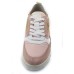 On Foot Women's 955 In Pink-Yellow Suede