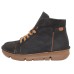 On Foot Women's Touch-29710 In Black Pebble Grain Leather