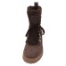 Pajar Women's Nazare In Chocolate Oiled Leather/Suede