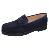 Pascucci Women's 7950 In Navy Blue Suede