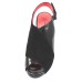 Pas De Rouge Women's Chantal 2784 In Black Patent Leather/Suede