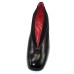 Pas De Rouge Women's Josee 4333 In Black Nappa Leather/Elastic