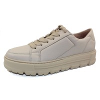 Paul Green Women's New Castle In Biscuit Ivory Leather