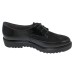 Paul Green Women's Soho Oxford In Black Patent Leather/Suede