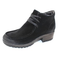 Salvia Women's Charly In Black Vizalo Suede
