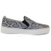 The Flexx Women's Sneak Name In Roccia Jack Embossed Snakeprinted Leather