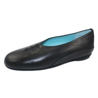 Thierry Rabotin Women's Grace In Black Nappa/Patent Leather