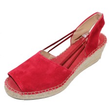 Toni Pons Women's Tibet-A In Red Fabric
