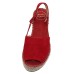 Toni Pons Women's Tibet-A In Red Fabric