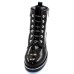Valdini Women's Paola Wp In Black Waterproof Crinkle Patent Leather