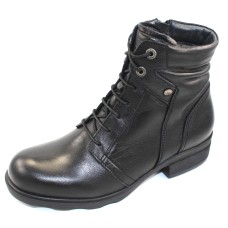 Wolky Women's Center Wr In Black Leather