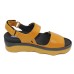 Wolky Women's Medusa In Amber Leather