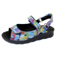 Wolky Women's Pichu In Jeans Multi Printed Leather