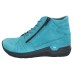 Wolky Women's Why In Petrol Antique Nubuck