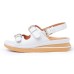 Yes Brand Shoes Women's Anna In White Plonge Leather