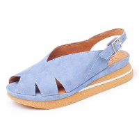 Yes Brand Shoes Women's April In Denim Kid Suede