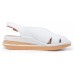 Yes Brand Shoes Women's April In White Plonge Leather