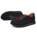 Yes Brand Shoes Women's Arabella In Black Water Resistant Raindrop Suede