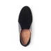 Yes Brand Shoes Women's Belle In Black Kid Suede/White Plonge Leather