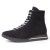 Yes Brand Shoes Women's Brenda In Black Water Resistant Suede
