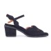 Yes Brand Shoes Women's Camilla In Black Kid Suede