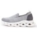 Yes Brand Shoes Women's Candy In Grey Stretch Fabric/Plonge Leather