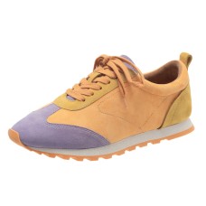 Yes Brand Shoes Women's Caren In Purple/Orange/Yellow Suede